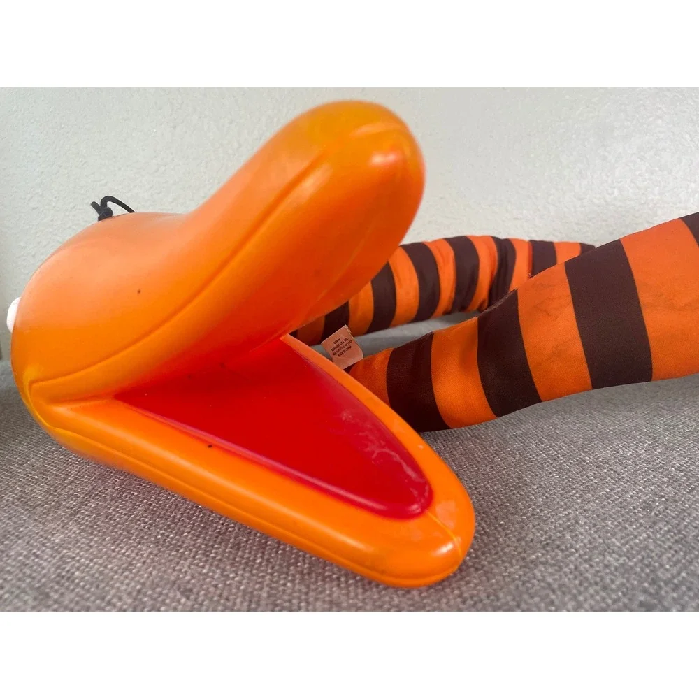 Disney Nightmare Before Christmas Snake Porch Decor Orange Black Halloween Prop